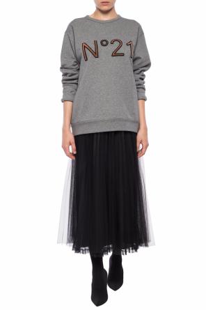 Logo-embroidered sweatshirt, zdjęcie 2 Logo-embroidered sweatshirt od N21